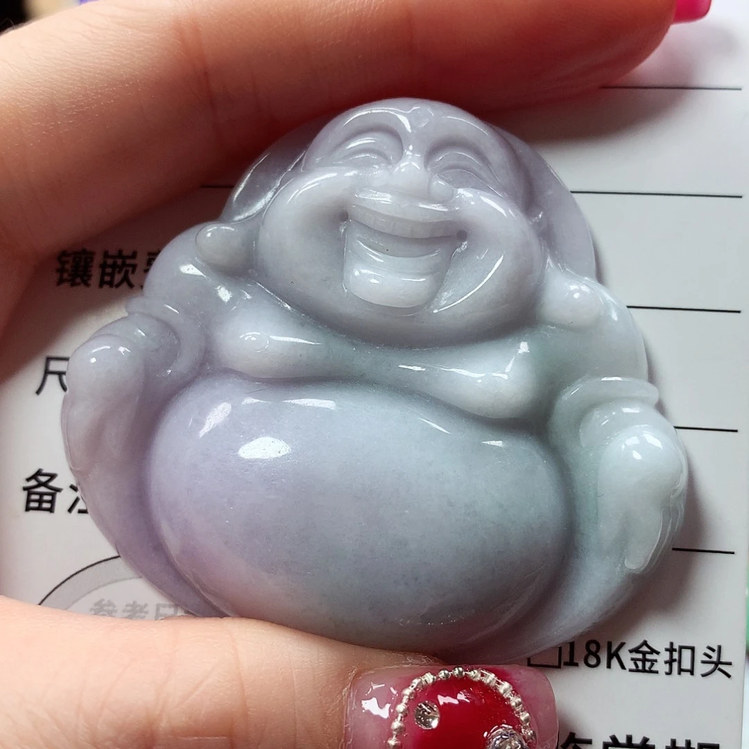 翡翠颈饰未镶嵌李*兰佛公