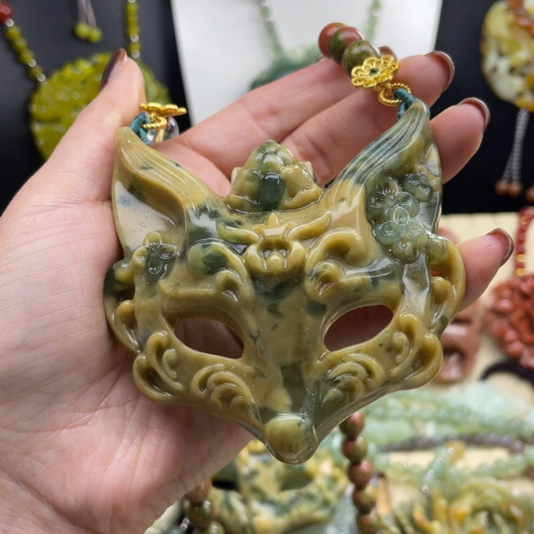 未镶嵌岫玉项链ℳ****888