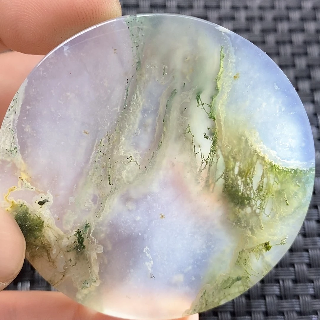 玛瑙/玉髓颈饰未镶嵌草*