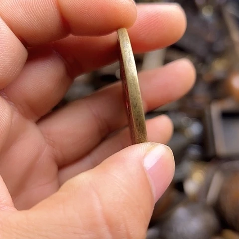 铜制工艺把玩摆件