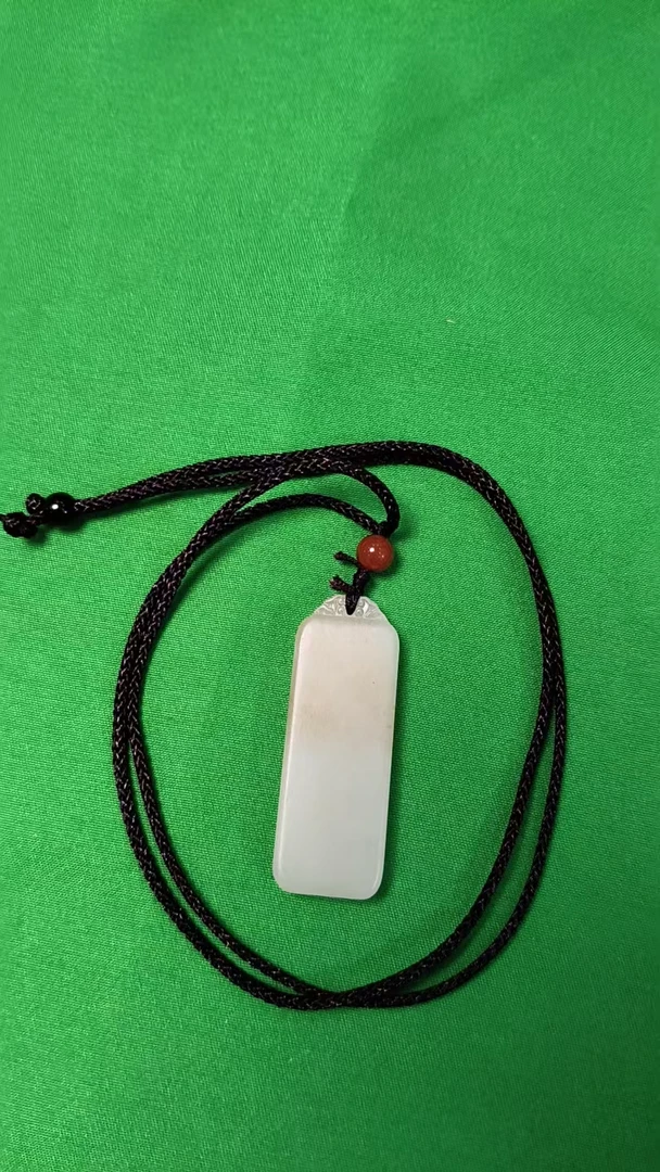 和田玉平安无事佩