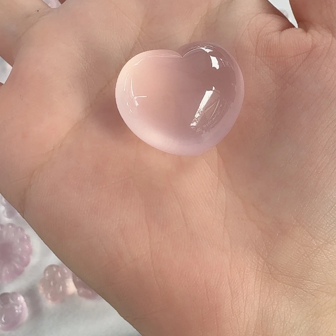 奶***）未镶嵌珠宝半成品水晶