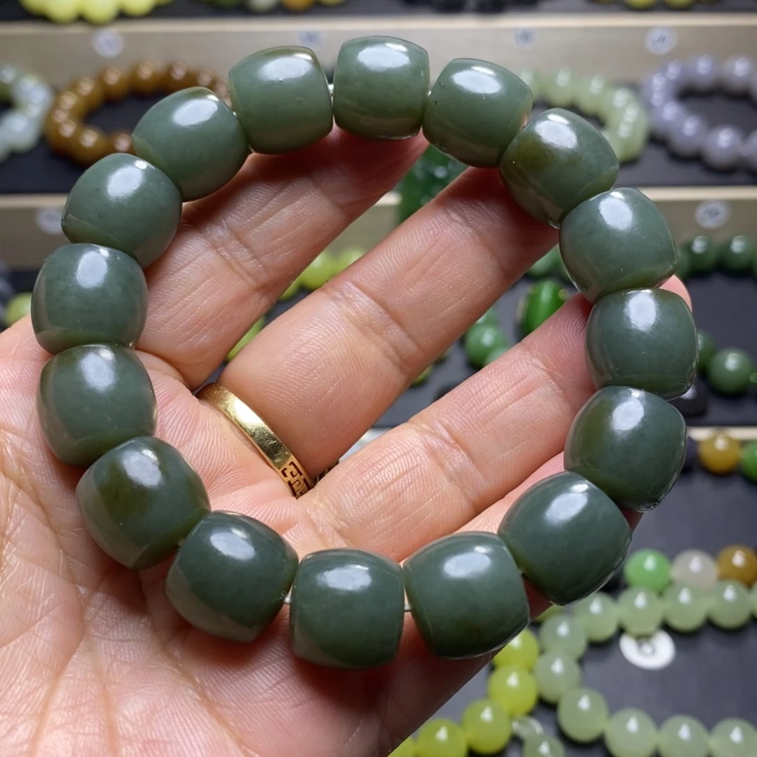 和田玉手串未镶嵌