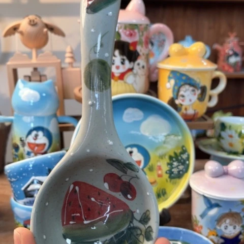 炉景德镇釉下手绘陶瓷