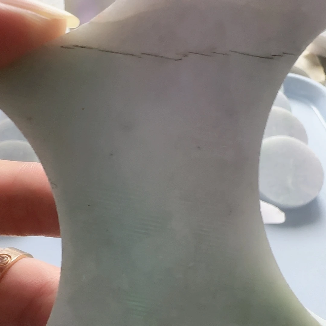 翡翠裸石翡翠A货边角料