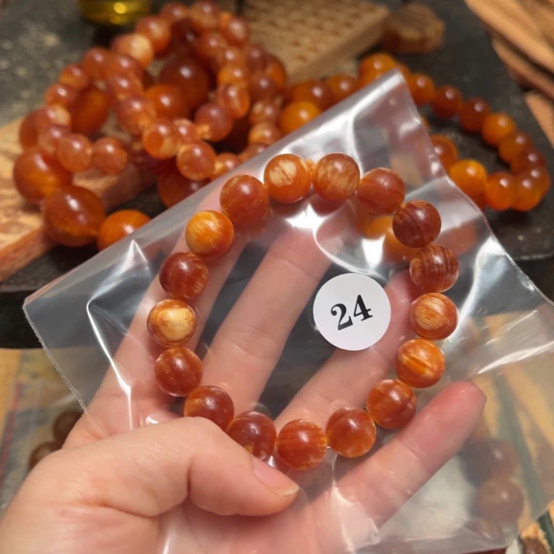 *****松木（琥珀木）手串/手链24号1.2➕1颗