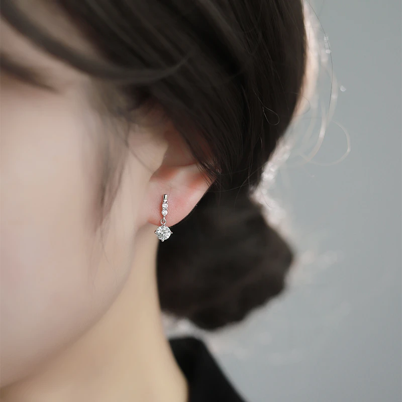 铜合金耳饰 简约风甜美轻奢几何耳钉女耳饰流苏灵动耳坠耳环轻奢