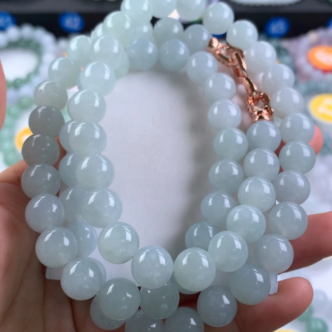 翡翠未镶嵌手链卡10.3