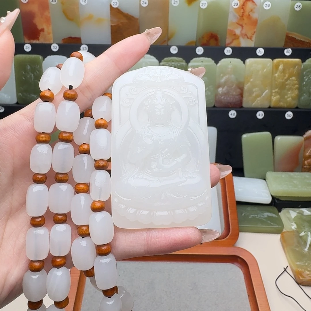 冷***底观音，新疆昆仑山料