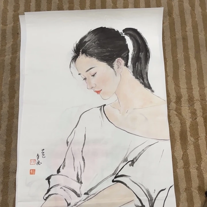 国画花鸟等图案和造型各有