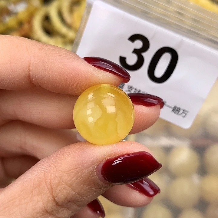 蜜蜡未镶嵌珠宝奇石17