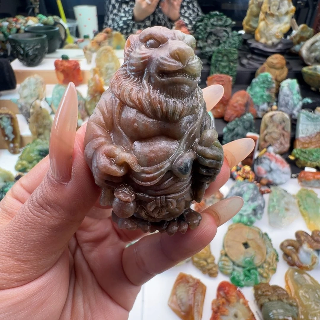 未镶嵌挂件翡翠芥**哥