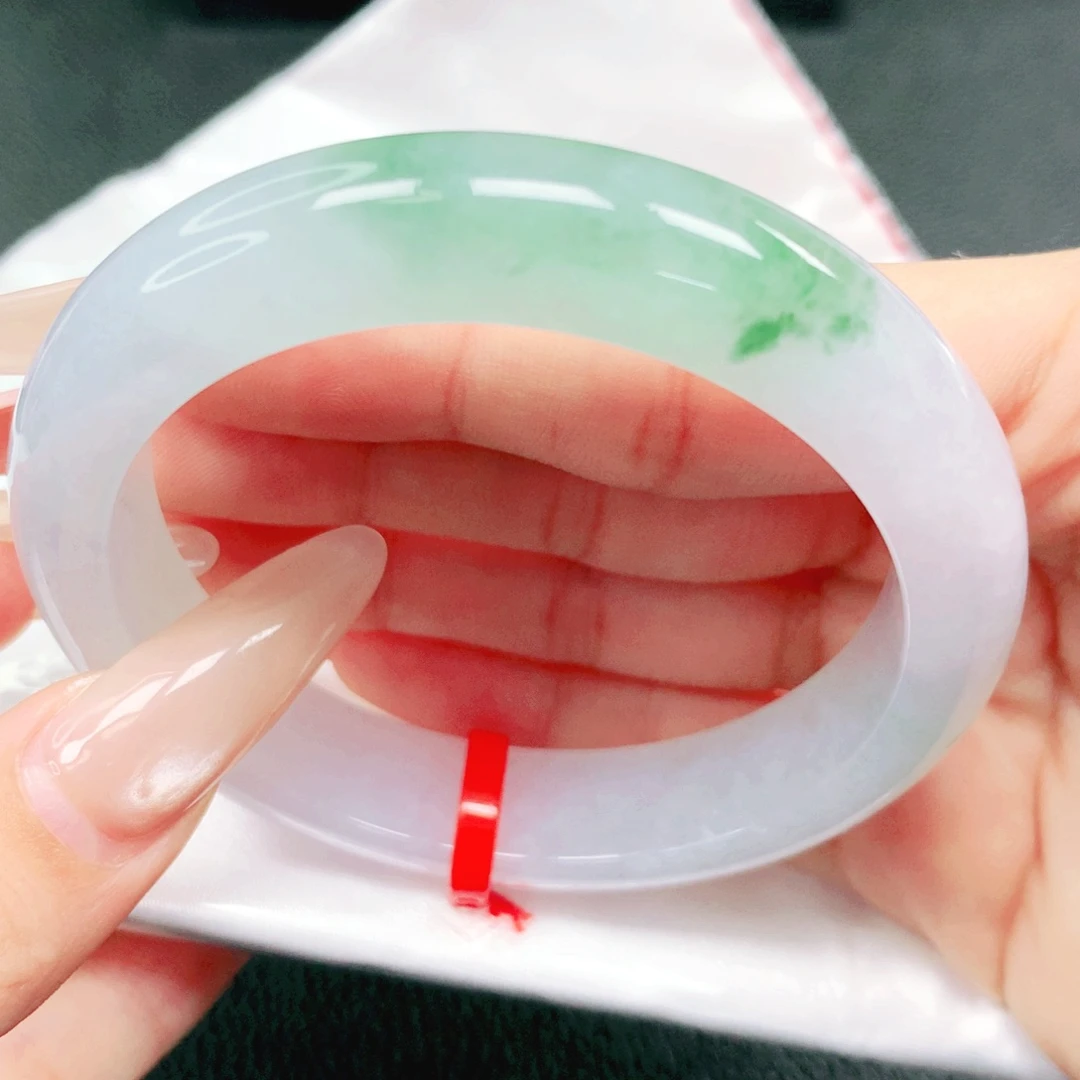 翡翠未镶嵌手镯56