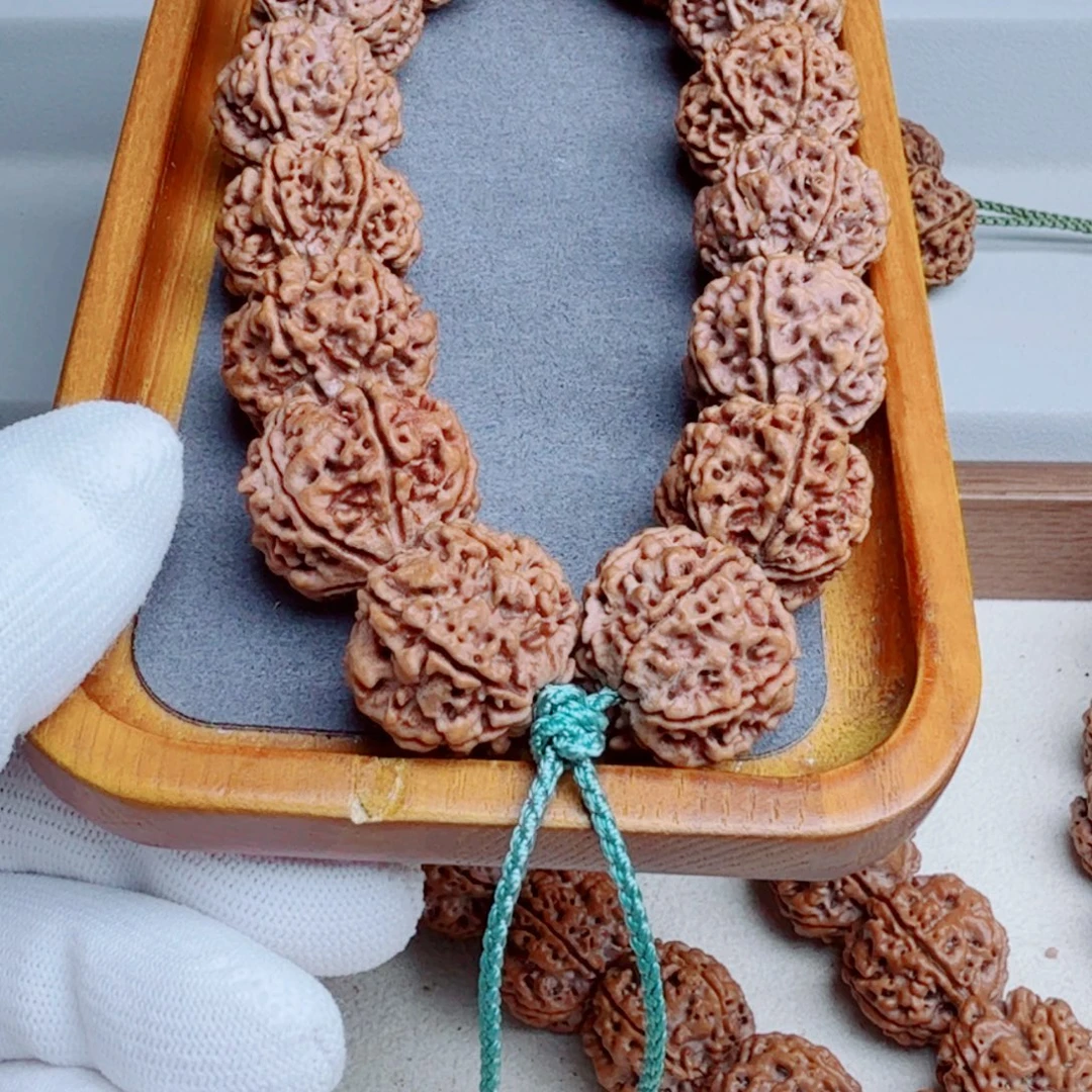 吊坠金刚菩提原生态2 3 +梁6辫粗订制款姜黄