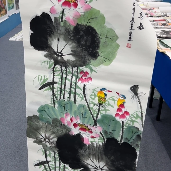 国画绘画作品请欣赏展示