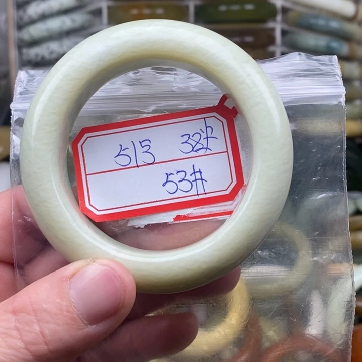 未镶嵌蛇纹石玉手绳