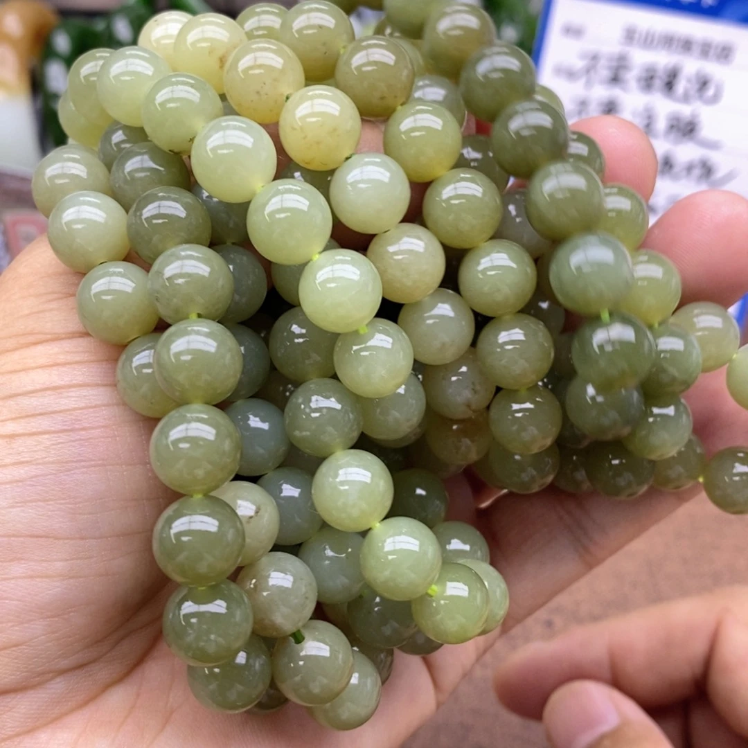 手串未镶嵌和田玉卡10