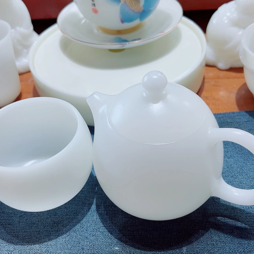 陶瓷素烧璞玉190cc松100