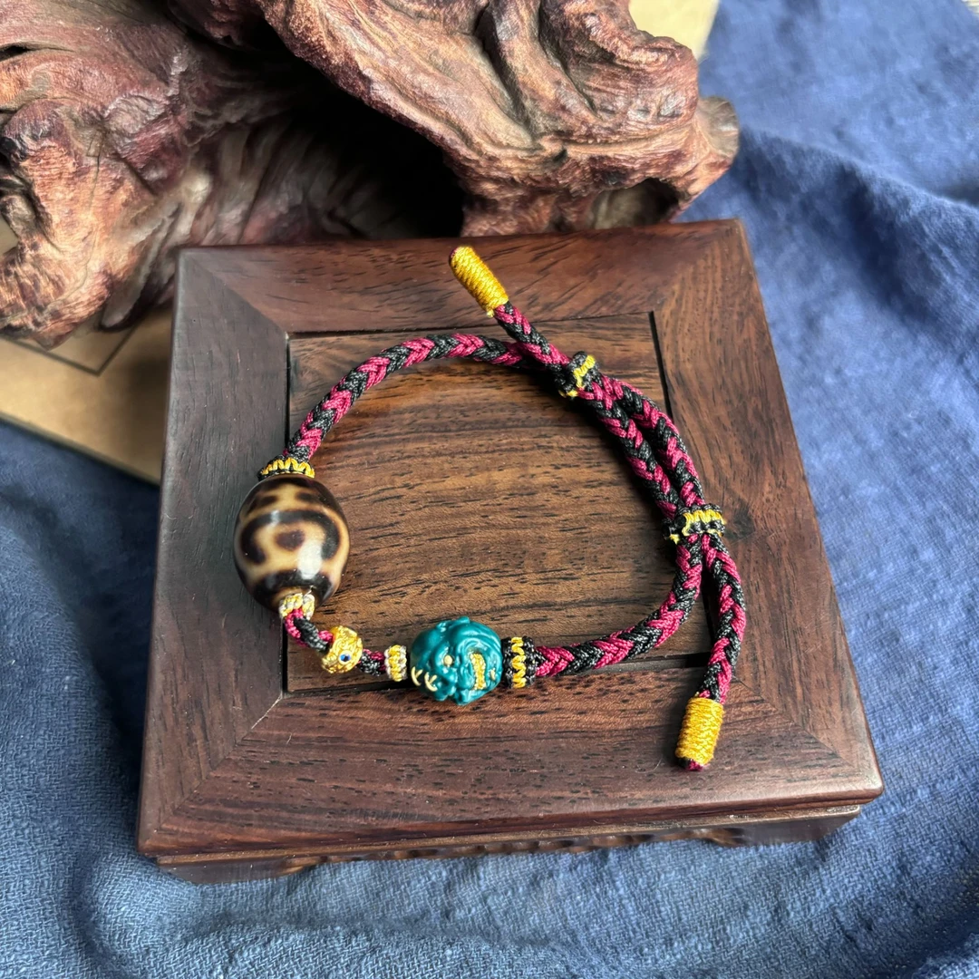 老徐的珠宝店|黑金莲心瓶瓶达洛手绳