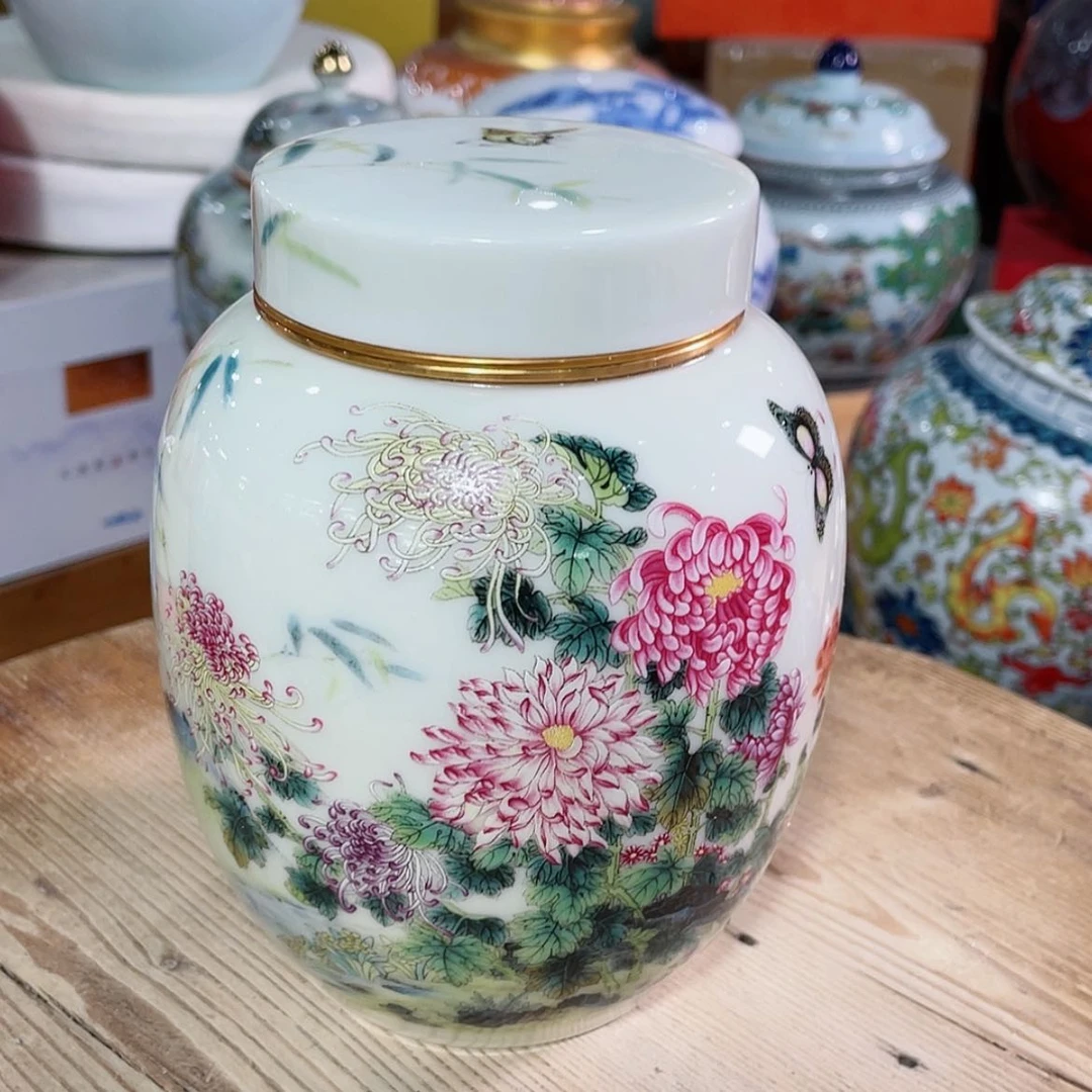 【闪购商品】罐陶瓷茶叶罐密封罐