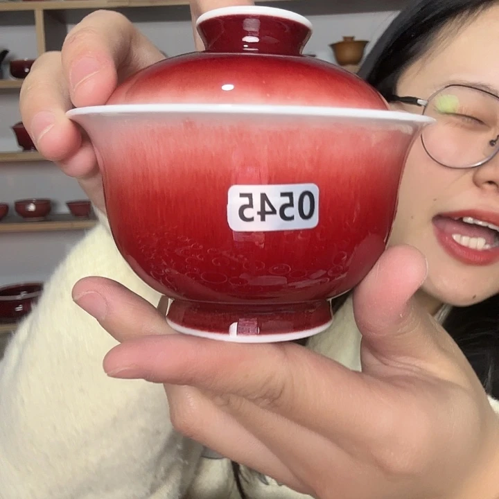 瓷片景德镇郎红陶瓷