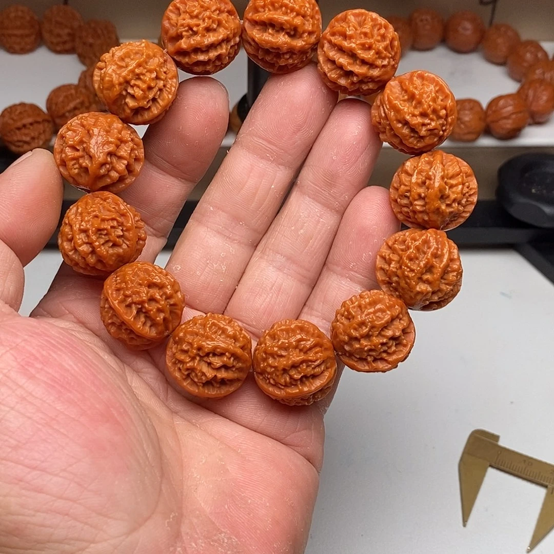 核桃文玩核桃14号龙鳞