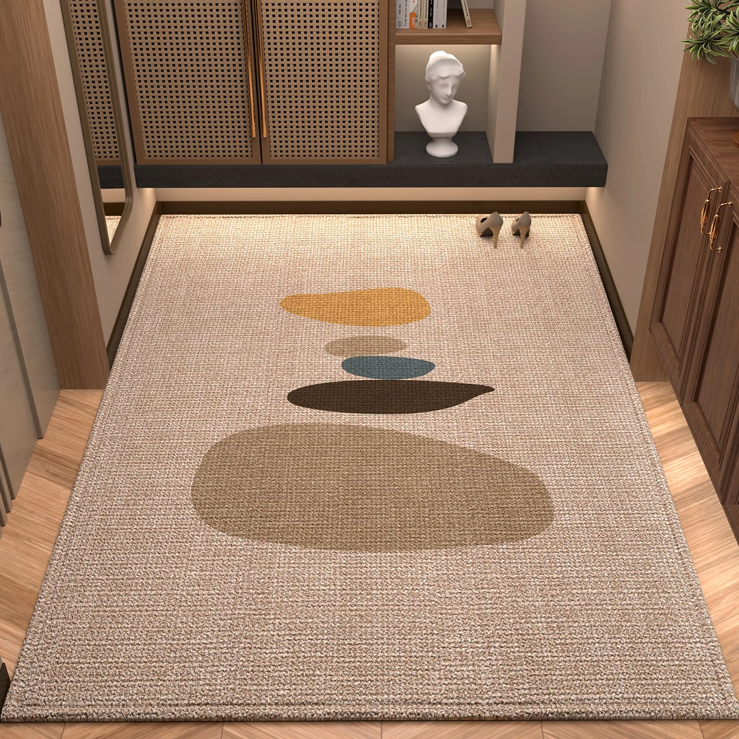 忘忧虫轻奢入户门垫家用免洗耐脏防滑高级玄关脚垫可裁剪进门地毯