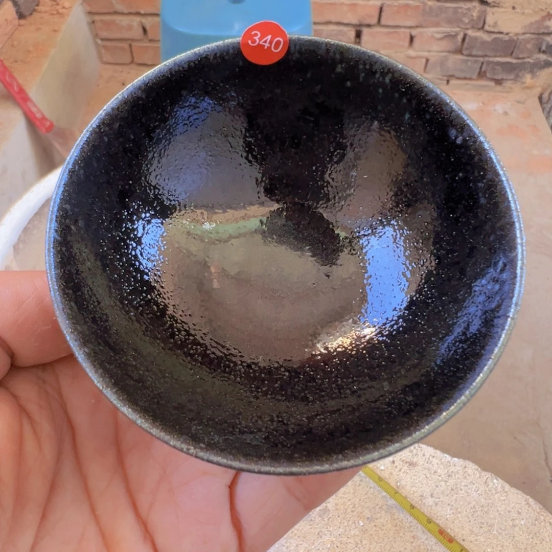 茶盏340 建窑建盏田晰龙窑