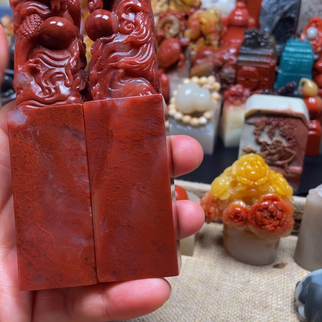 寿山石印石精美寿山