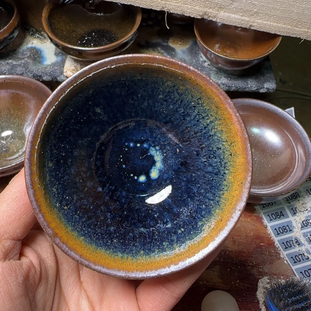 子***尼茶盏柴烧建盏闪购链接1047