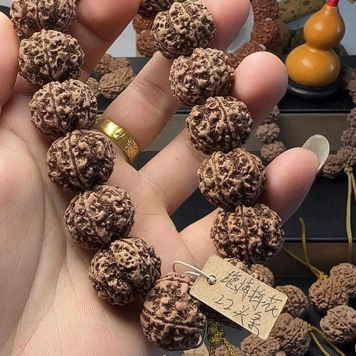 金刚菩提手串原生态老树梅花21头条