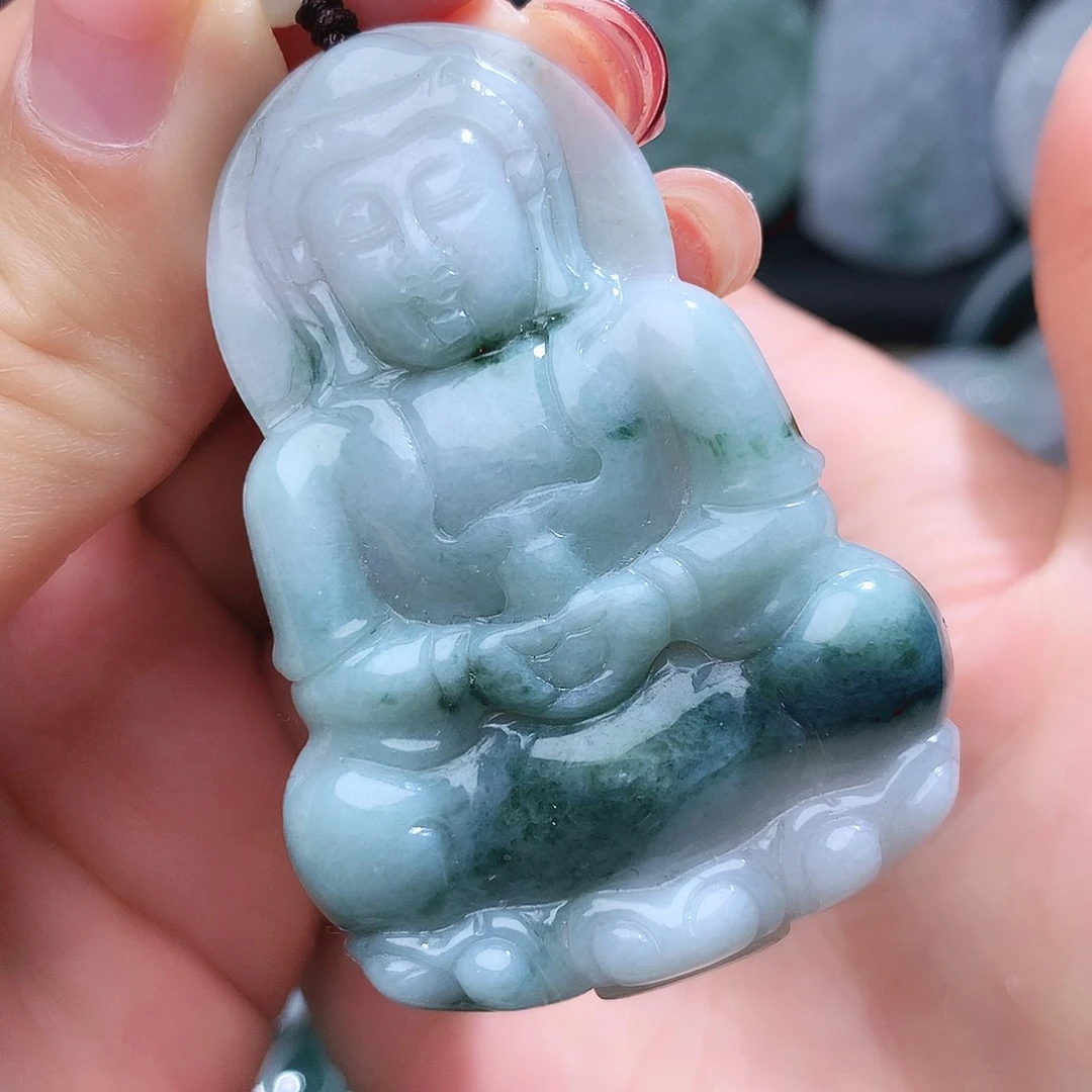 翡翠颈饰未镶嵌3433。