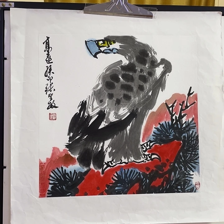 国画张圣敏先生纯手绘作品