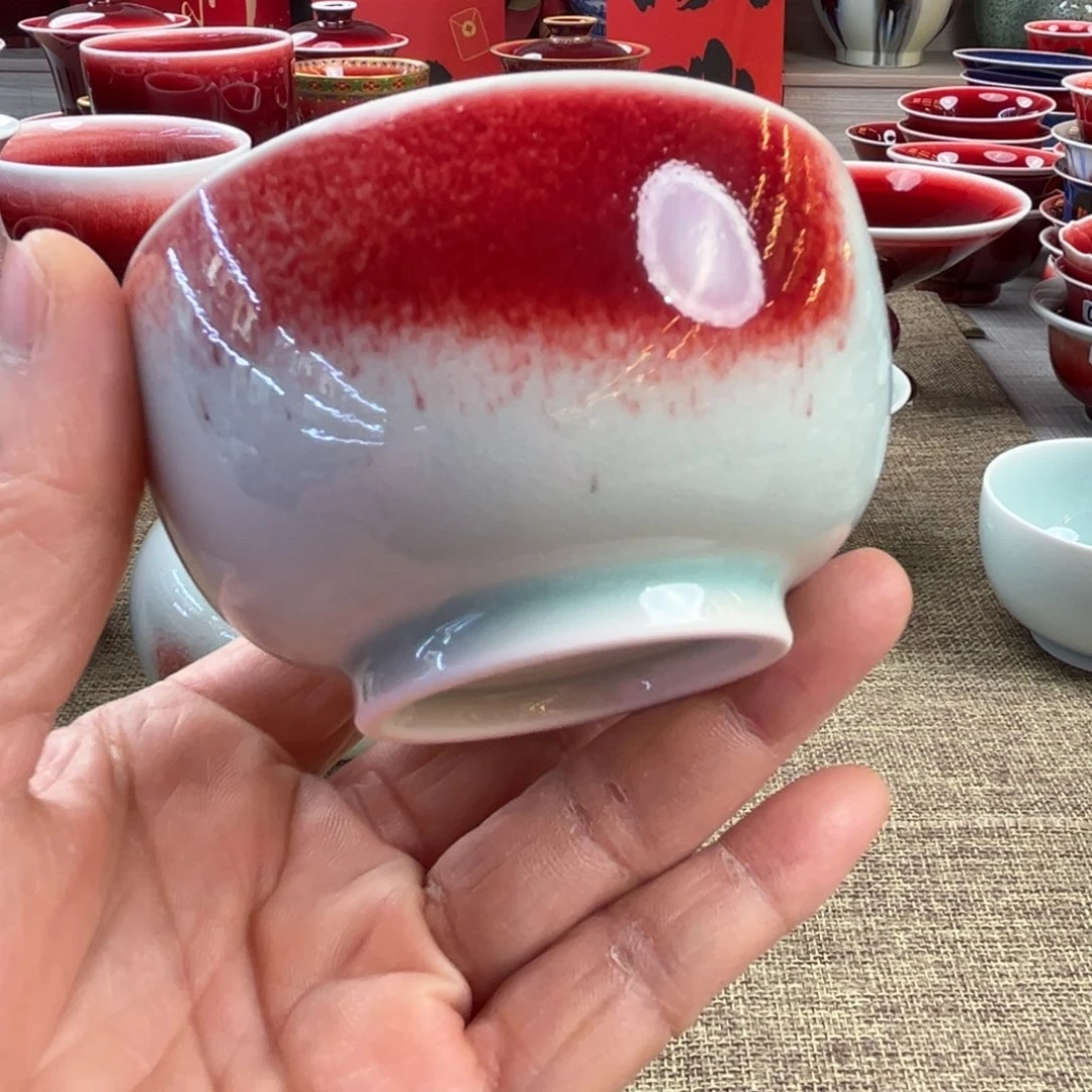 【闪购商品】硬质细瓷有**茶景德镇陶瓷沐窑家