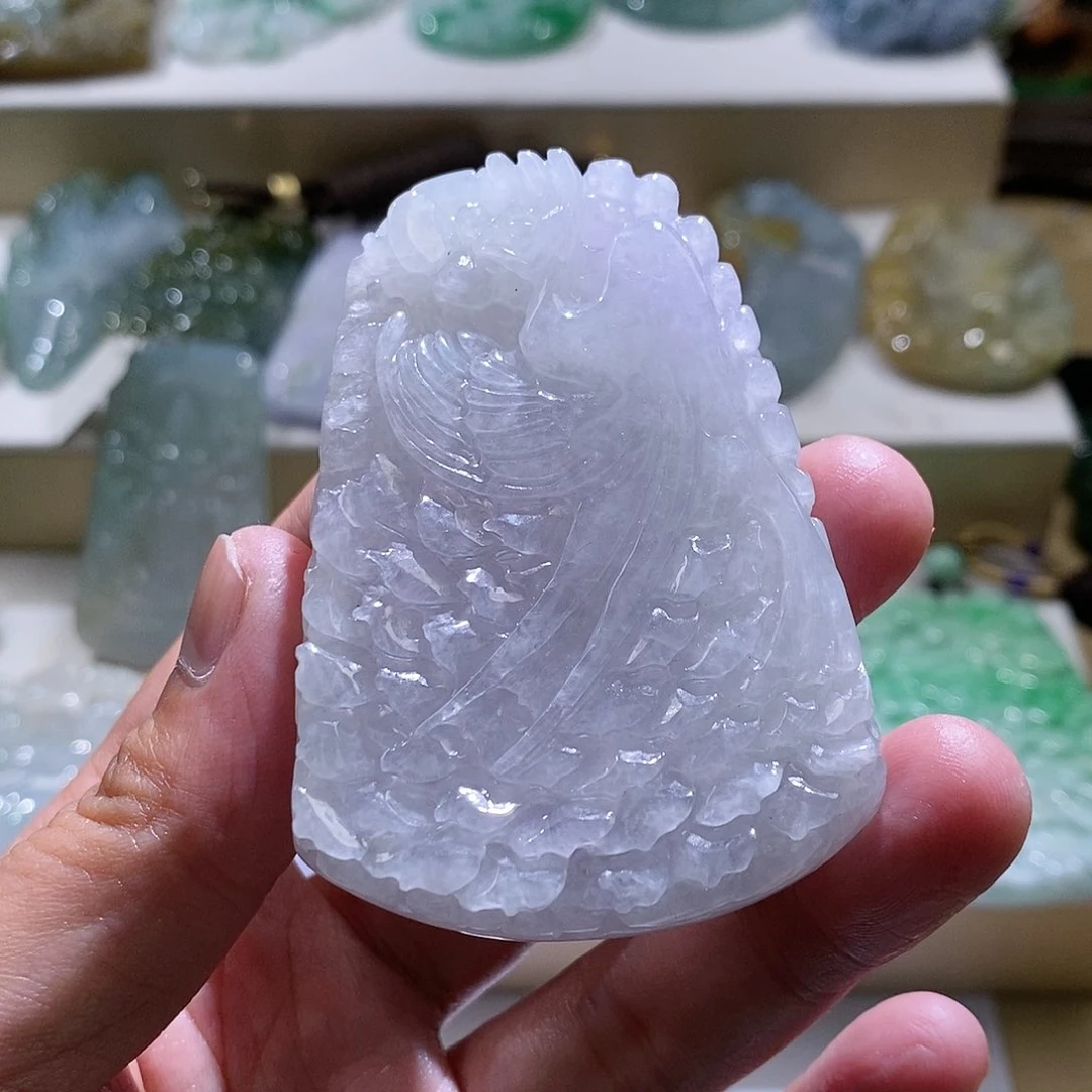 【闪购商品】翡翠颈饰未镶嵌凤凰