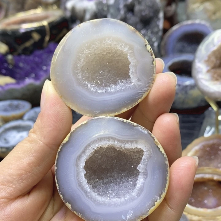 未镶嵌珠宝半成品水晶聚宝盆
