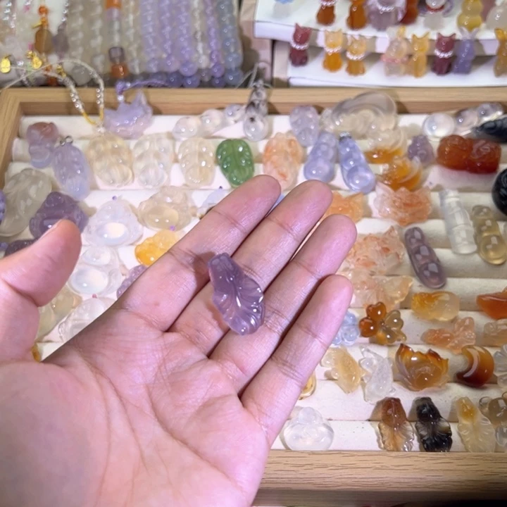 玛瑙/玉髓未镶嵌颈饰