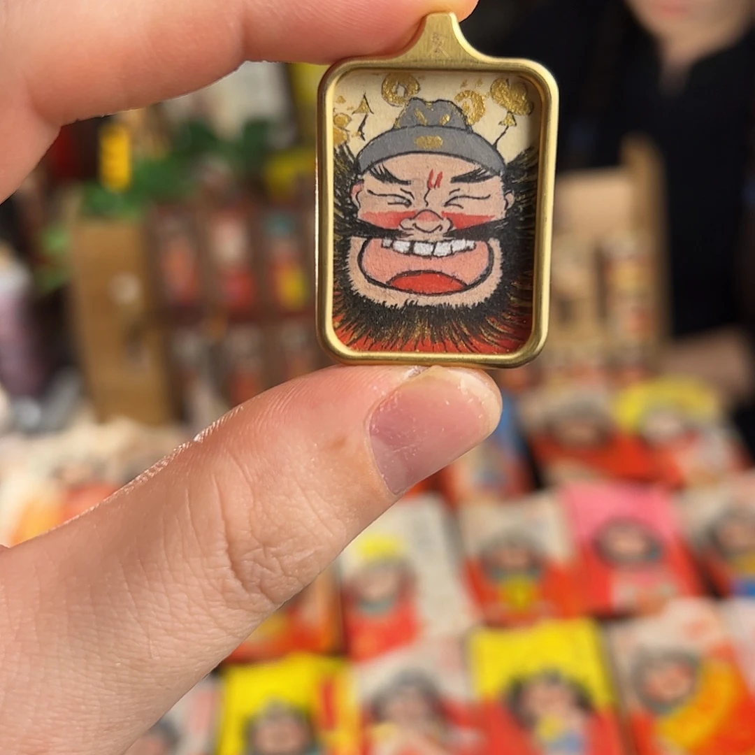 ？***@纯手绘钟馗文创画