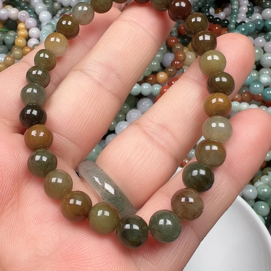 翡翠手链未镶嵌厨*宝货主老华