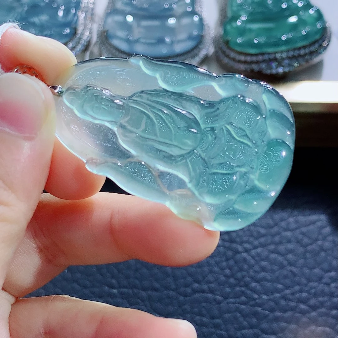 未镶嵌挂件翡翠翡翠