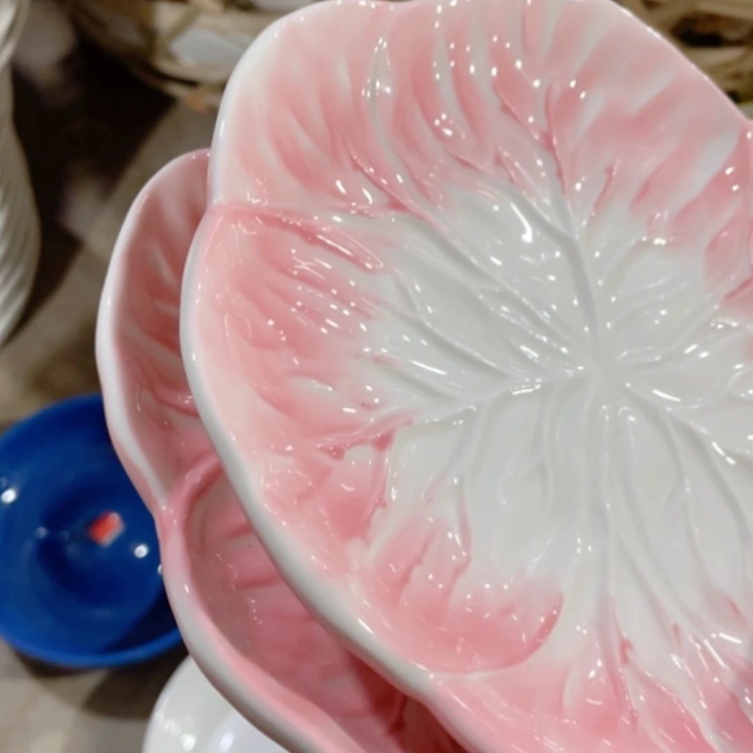 【闪购商品】陶瓷杯碟盘碗瑕疵完美主义的鱼拍2………………