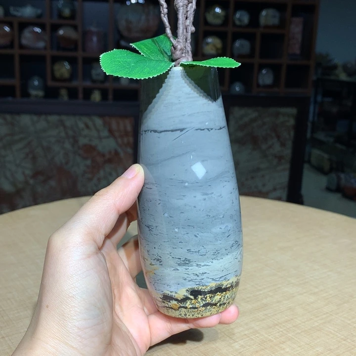 ，广西国画石摆件，观赏收藏送礼