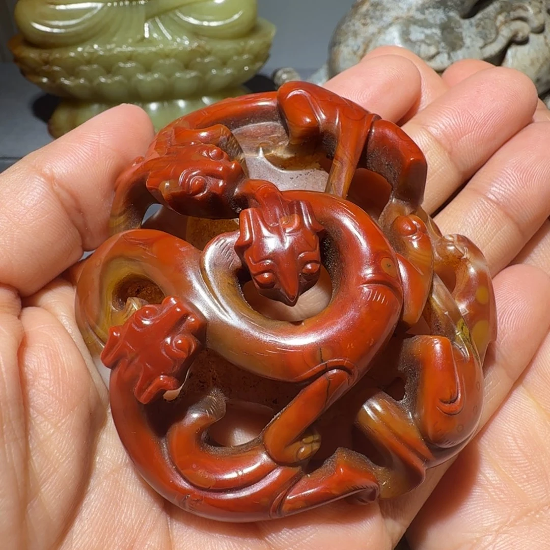 星***球和田玉未镶嵌挂件