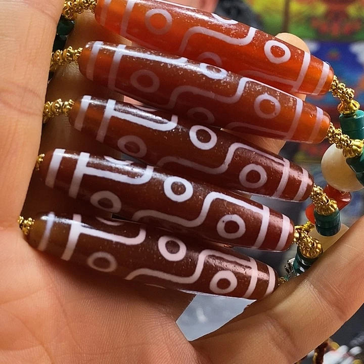 玛瑙/玉髓颈饰未镶嵌45多样性发其一