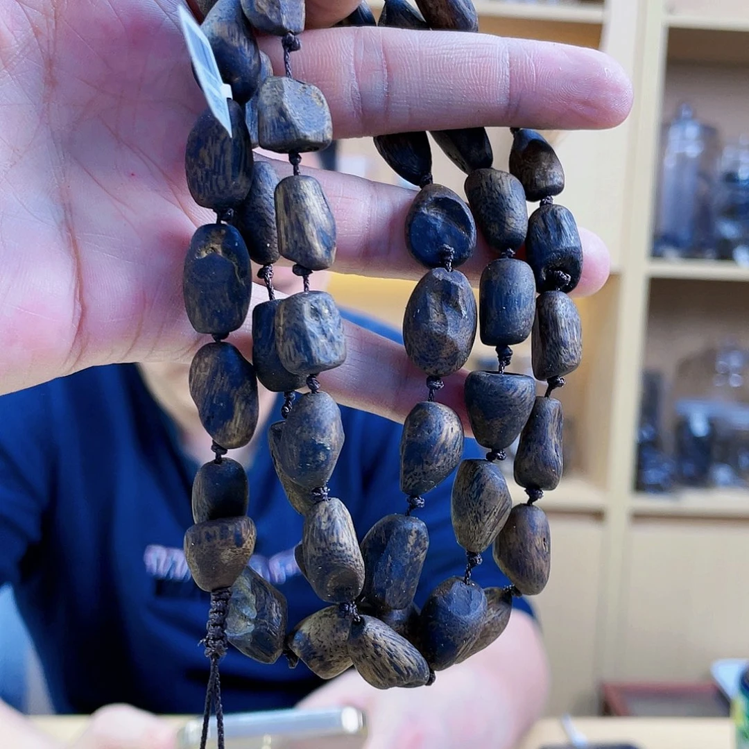 d***p沉香沉香碎屑树丁随形长串1.0/39克/多样性发一