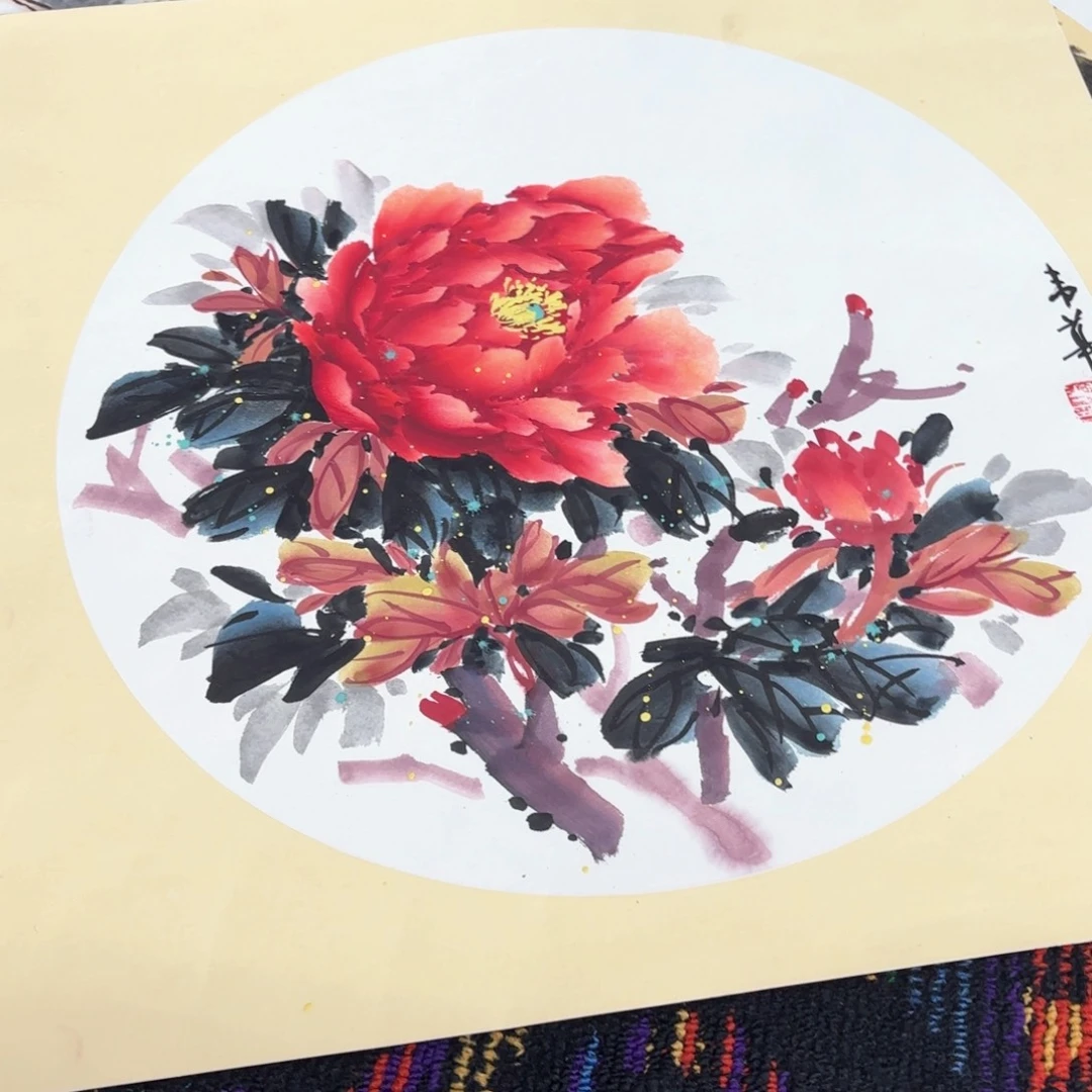 国画泰***禄吴兰芬50斗方马