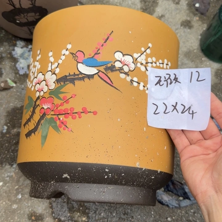 紫砂花盆特价秒杀