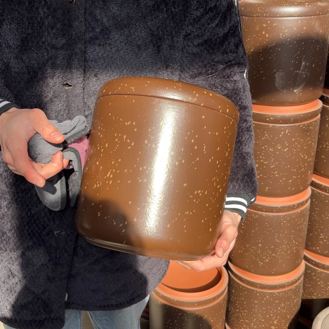 茶叶罐紫砂8 饼茶叶罐