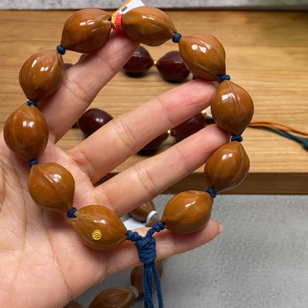 手串/手链橄榄核1.7金标铁素