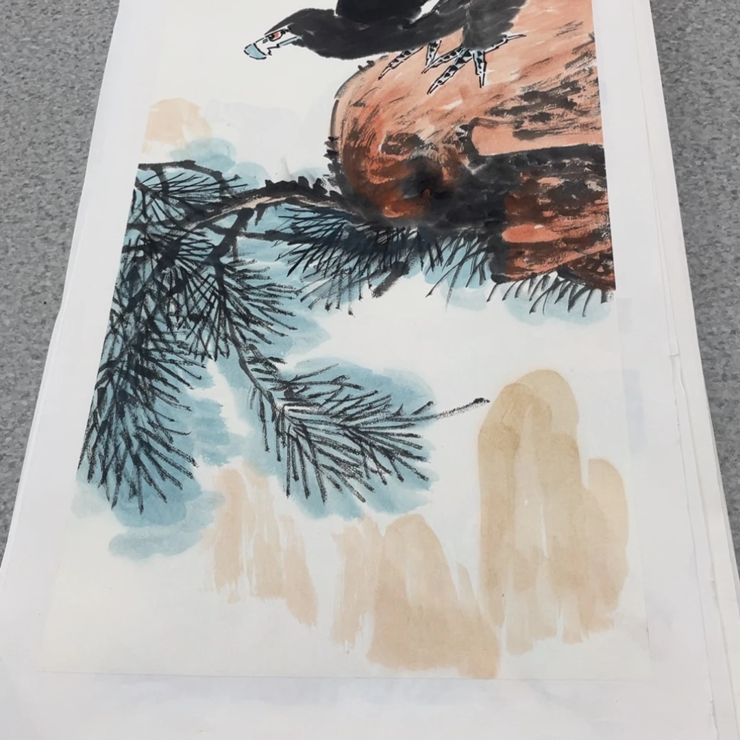 国画2平尺国画作品